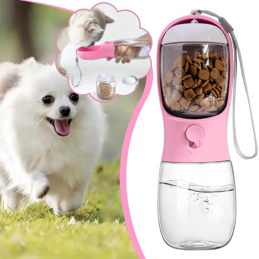 Portable Water Bottle For Dogs+Cats