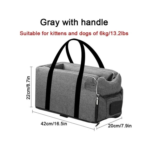 Portable Dog Car Seat Travel Dog Bag