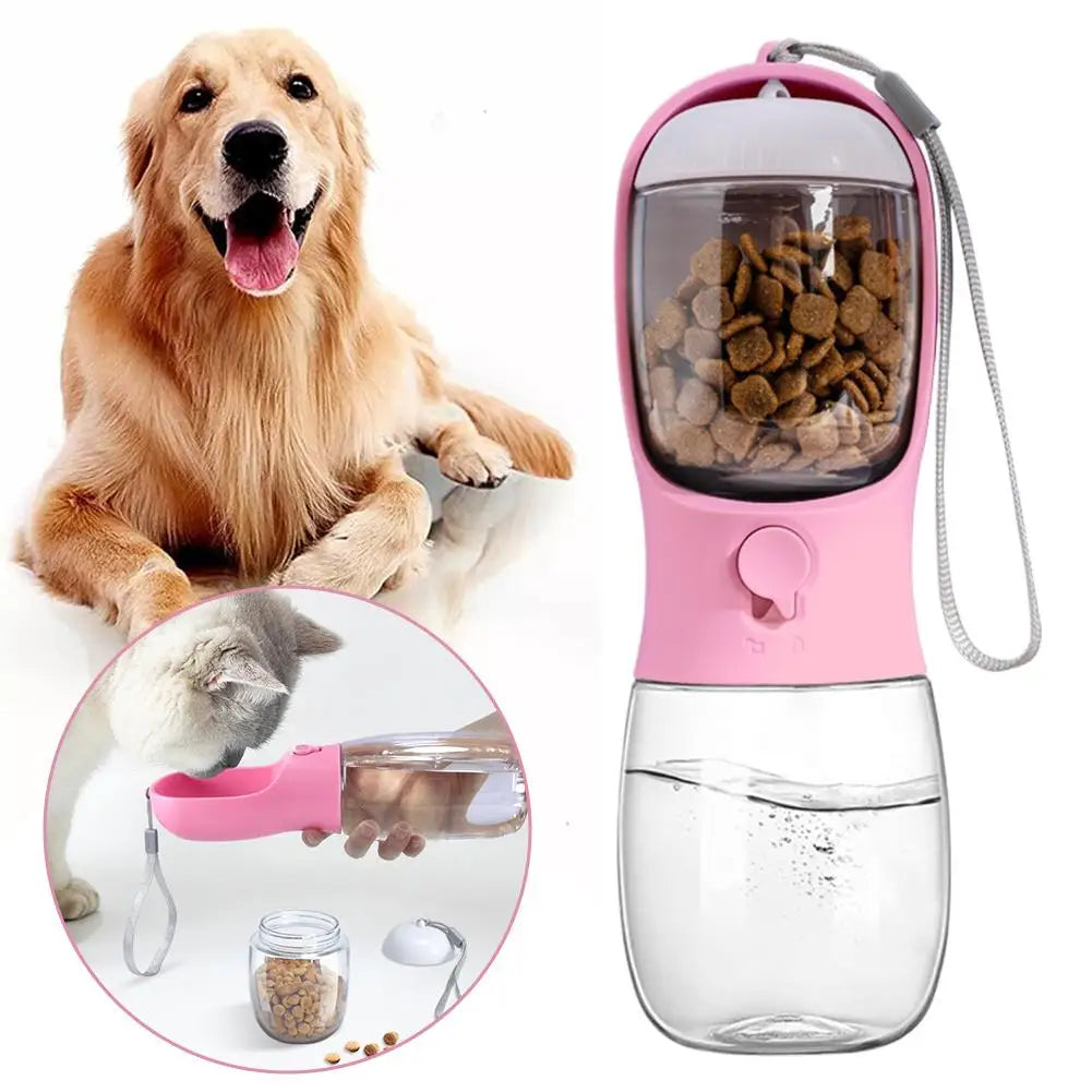 Portable Water Bottle For Dogs+Cats