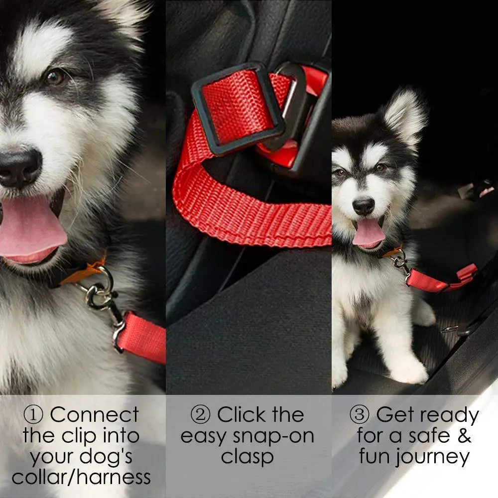 Pet Dog+Cat Car Seat Belt Safety Protector
